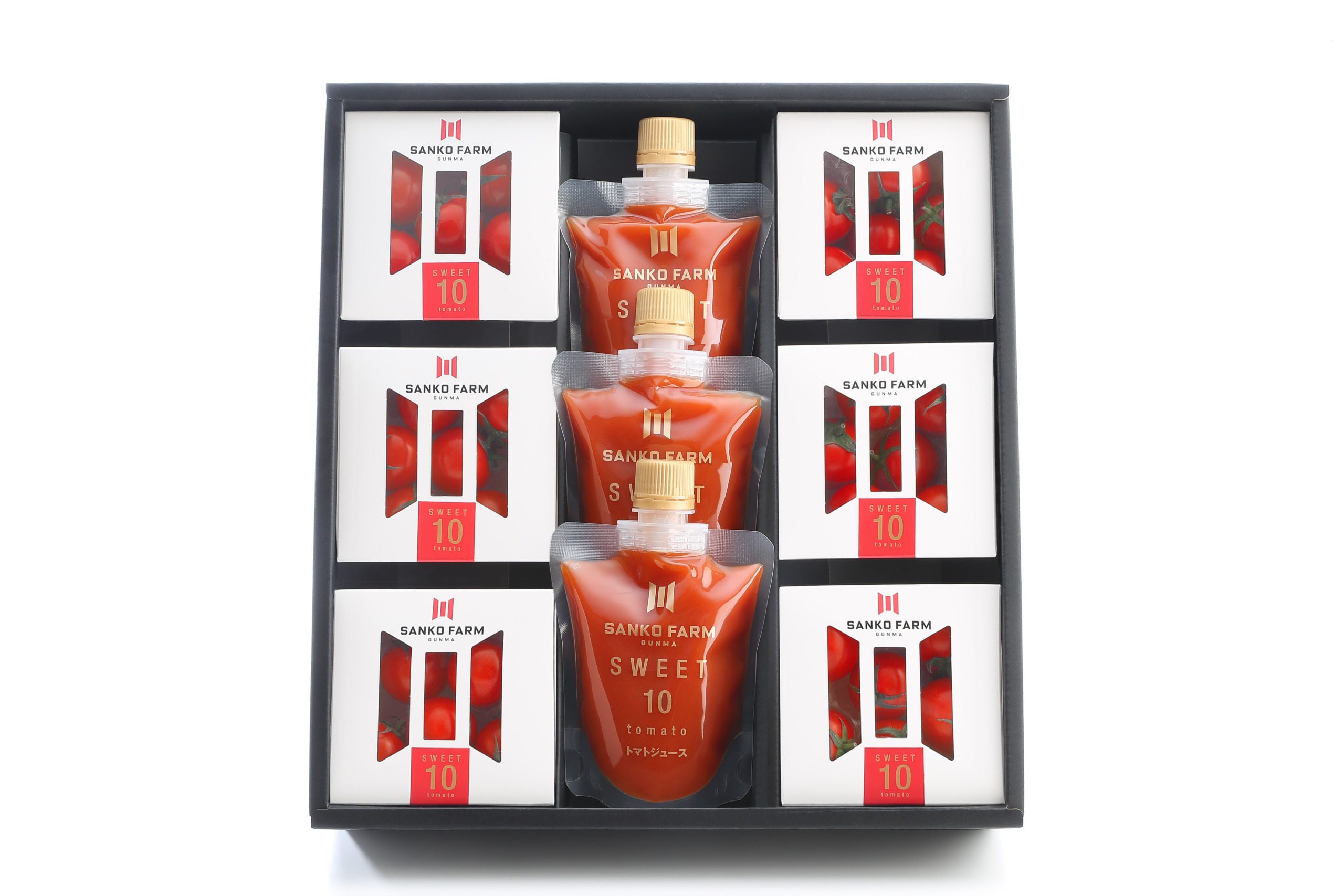 セット内容 SWEET10パウチジュース175㎖ 3本 SWEET10トマト 6箱 セット内容 SWEET10パウチジュース175㎖ 3本 SWEET10トマト 6箱